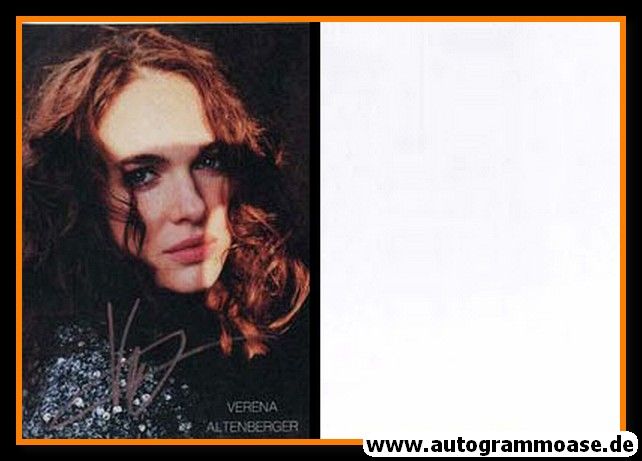 Autogramm Schauspieler | Verena ALTENBERGER | 2010er (Portrait Color)