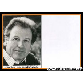Autogramm Schauspieler | Gerhart LIPPERT | 1980er (Portrait SW)