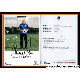 Autogramm Fussball | FC Schalke 04 | 2018 | Klaus FISCHER
