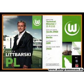 Autogramm Fussball | VfL Wolfsburg | 2018 | Pierre LITTBARSKI