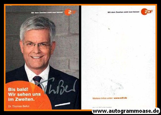 Autogramm TV | ZDF | Thomas BELLUT | 2010er (Portrait Color)