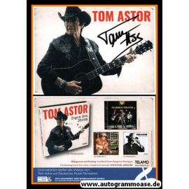Autogramm Country | Tom ASTOR | 2018 "Gegen Den Strom" (Portrait Color Telamo)