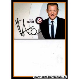 Autogramm TV | SAT1 | Marc BATOR | 2010er (Portrait Color)