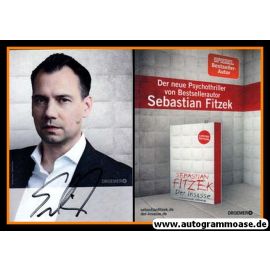 Autogramm Literatur | Sebastian FITZEK | 2018 (Portrait Color) "Der Insasse"