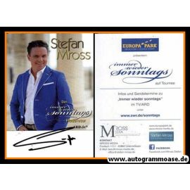 Autogramm TV | ARD | Stefan MROSS | 2010er "Immer Wieder Sonntags" 3