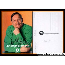 Autogramm TV | ARD | Christoph BIEMANN | 2010er "Sendung Mit Der Maus" (Portrait Color) Fusswinkel