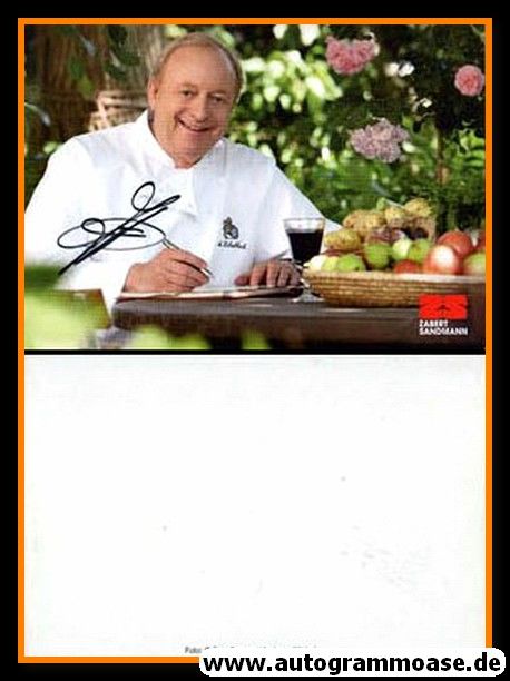 Autogramm Koch | Alfons SCHUHBECK | 2000er (Portrait Color) ZS 1
