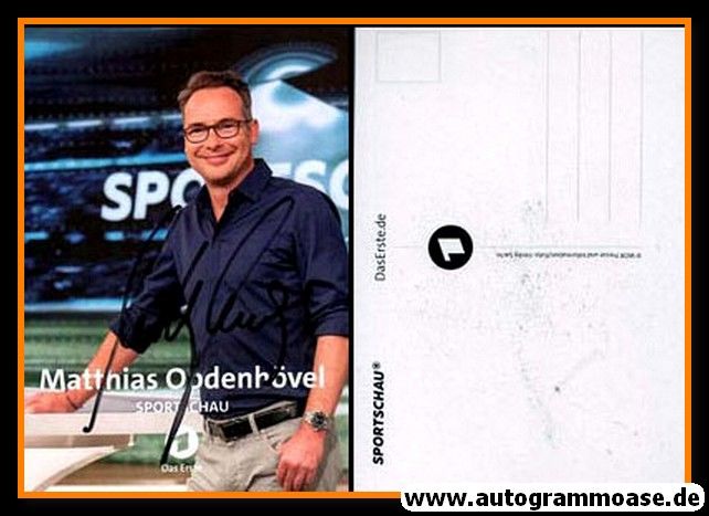 Autogramm TV | ARD | Matthias OPDENHÖVEL | 2000er "Sportschau"