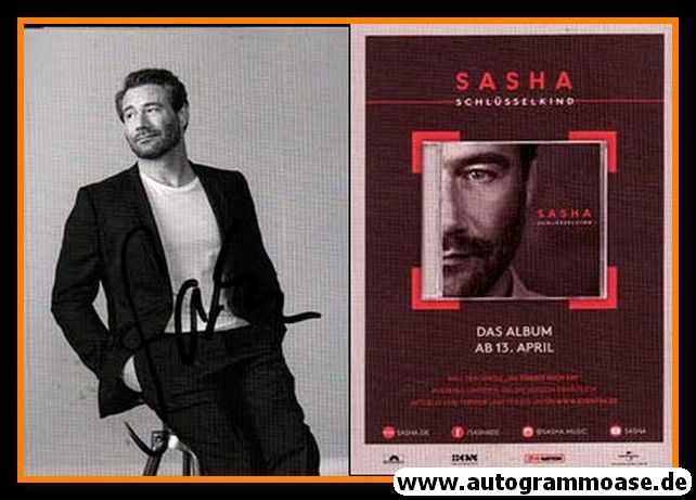 Autogramm Pop | SASHA | 2018 "Schlüsselkind" (Polydor)