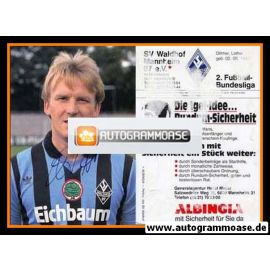 Autogramm Fussball | SV Waldhof Mannheim | 1990 | Lothar DITTMER