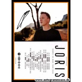 Autogramm Pop | JORIS | 2018 "Schrei Es Raus Tour" (Portrait Color)