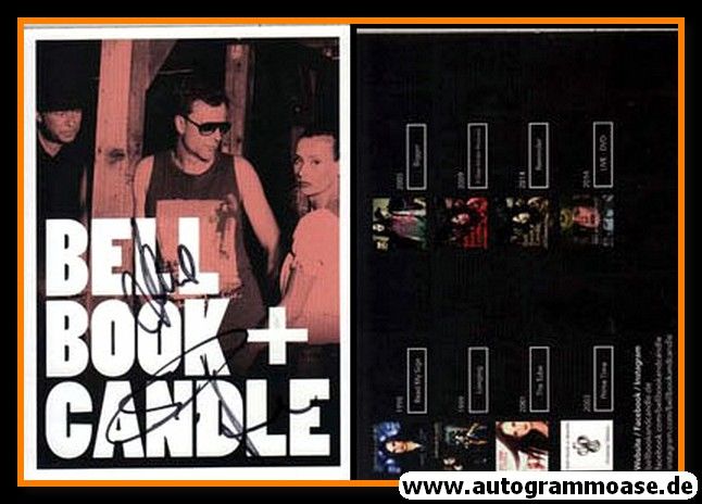 Autogramme Pop | BELL BOOK + CANDLE | 2014 "Reminder" (Gruppenbild SW)