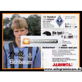 Autogramm Fussball | SV Waldhof Mannheim | 1990 | Andreas FELLHAUER
