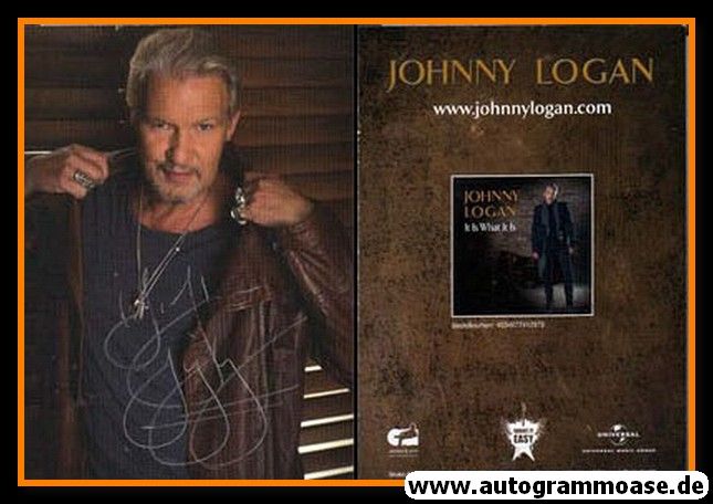 Autogramm Pop (Irland) | Johnny LOGAN | 2017 "It Is What It Is"