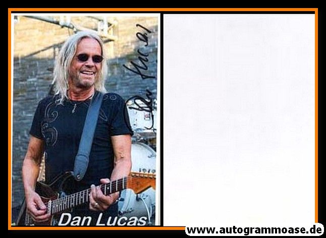 Autogramm Rock | Dan LUCAS | 2010er (Portrait Color)