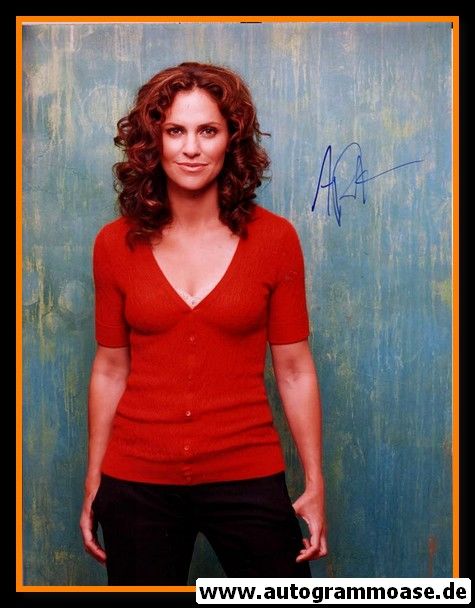 Autogramm Film (USA) | Amy BRENNEMAN | 2000er Foto (Portrait Color)