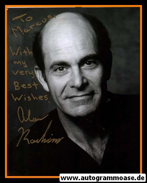Autogramm Film (USA) | Alan RACHINS | 1990er Foto (Portrait SW XL)