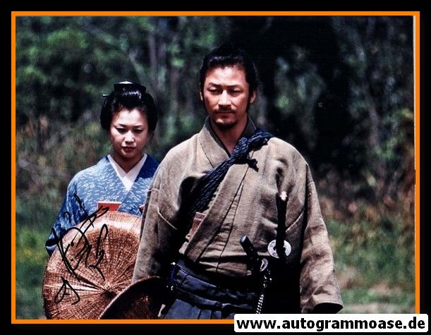 Autogramm Film (Japan) | Tadanobu ASANO | 2003 Foto "Zatoichi"