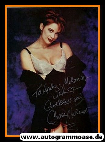 Autogramm Film (USA) | Chase MASTERSON | 2000er Foto (Portrait Color) sexy