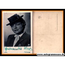 Autogramm Schauspieler | Franziska KINZ | 1930er (Portrait SW) Ross A3310-1