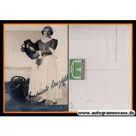 Autogramm Schauspieler | Gertrude LANGFELDER | 1920er (Portrait SW) GDB
