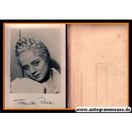 Autogramm Schauspieler | Traute ROSE | 1930er (Portrait SW)