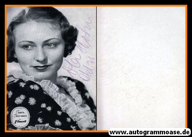 Autogramm Schauspieler | Carola HÖHN | 1940er (Portrait SW) Filmwelt