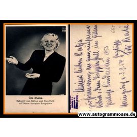 Autogramm Schauspieler | Tite KRAHE | 1950er (Portrait SW)