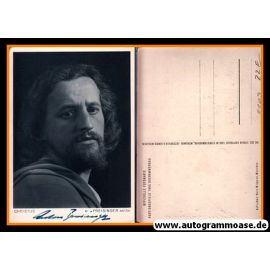 Autogramm Schauspieler | Anton PREISINGER | 1950 (Portrait SW) Christus Oberammergau