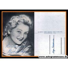 Autogramm Schauspieler | Olga TSCHECHOWA | 1940er (Portrait SW) Kosmetik