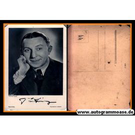 Autogramm Schauspieler | Theo LINGEN | 1940er (Portrait SW) Ross A3362-1