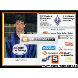 Autogramm Fussball | SV Waldhof Mannheim | 1992 | Norbert HOFMANN