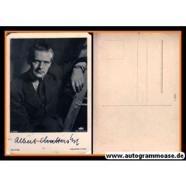 Autogramm Schauspieler | Albert MATTERSTOCK | 1940er (Portrait SW) Ross 3323-1