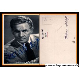 Autogramm Schauspieler | Attila HÖRBIGER | 1940er (Portrait SW) FFV A3767-1