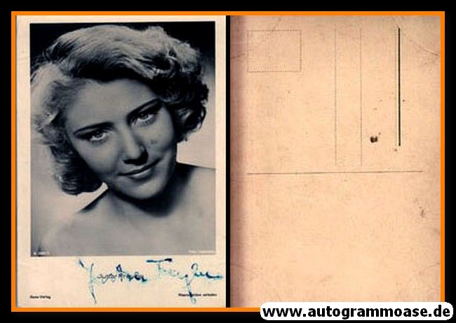 Autogramm Schauspieler | Jutta FREYBE | 1940er (Portrait SW) Ross A1681-2
