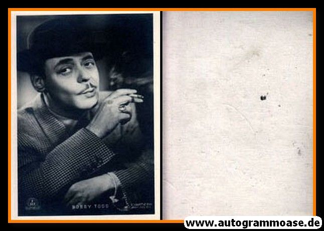 Autogramm Schauspieler | Bobby TODD | 1930er (Portrait SW) FBZ