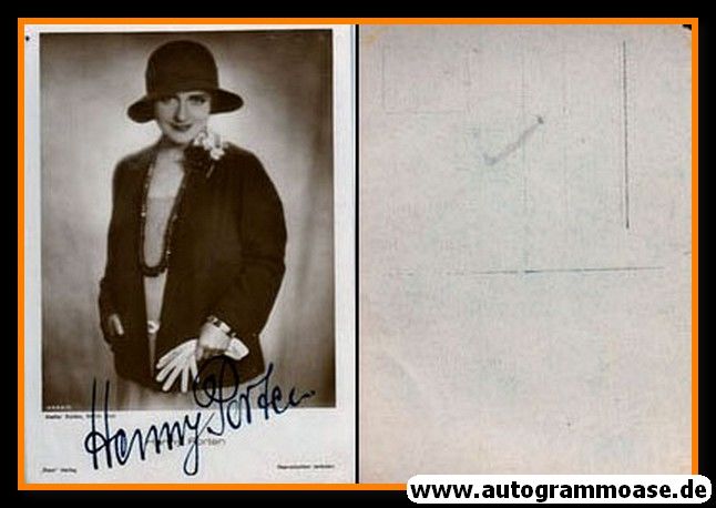 Autogramm Schauspieler | Henny PORTEN | 1920er (Portrait SW) Ross 4644-2