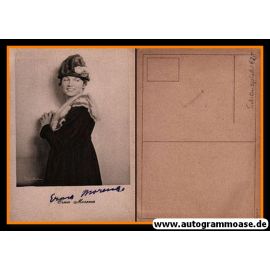 Autogramm Schauspieler | Erna MORENA | 1920er (Portrait SW) Wolff 2