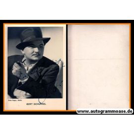 Autogramm Schauspieler | Gert SCHUKKEL | 1930er (Portrait SW) Beger