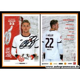 Autogramm Fussball | FSV Mainz 05 | 2018 | Florian MÜLLER