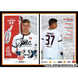 Autogramm Fussball | FSV Mainz 05 | 2018 | Finn DAHMEN