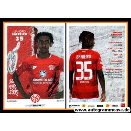 Autogramm Fussball | FSV Mainz 05 | 2018 | Leandro BARREIRO