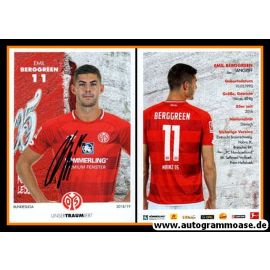 Autogramm Fussball | FSV Mainz 05 | 2018 | Emil BERGGREEN