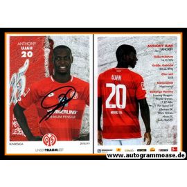 Autogramm Fussball | FSV Mainz 05 | 2018 | Anthony UJAH