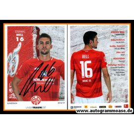 Autogramm Fussball | FSV Mainz 05 | 2018 | Stefan BELL