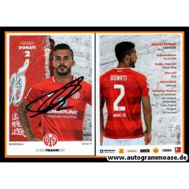 Autogramm Fussball | FSV Mainz 05 | 2018 | Giulio DONATI