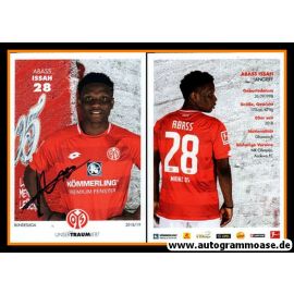 Autogramm Fussball | FSV Mainz 05 | 2018 | Abass ISSAH