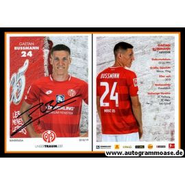 Autogramm Fussball | FSV Mainz 05 | 2018 | Gaetan BUSSMANN