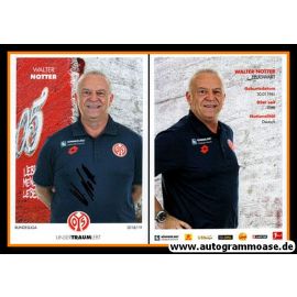 Autogramm Fussball | FSV Mainz 05 | 2018 | Walter NOTTER