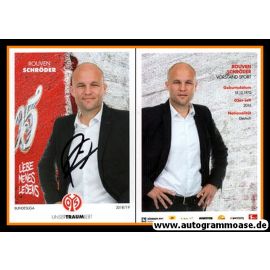 Autogramm Fussball | FSV Mainz 05 | 2018 | Rouven SCHRÖDER